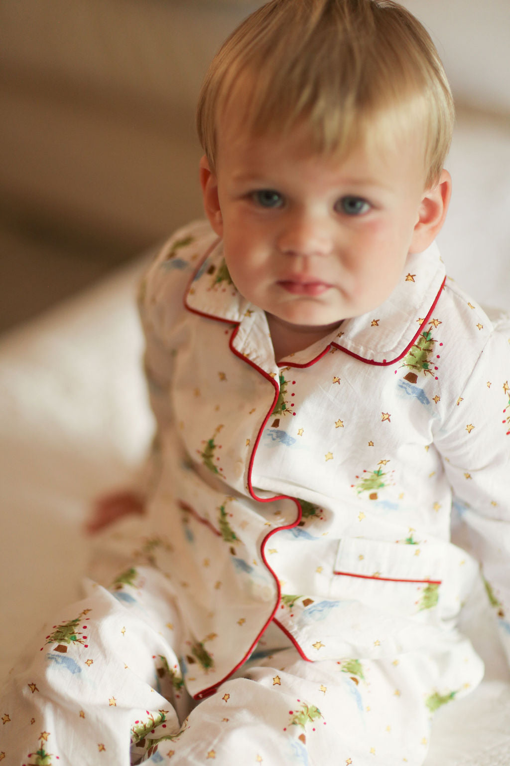 Kid's Classic Pajama Set - Charlie Brown Tree