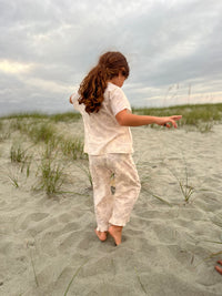 Gaucho Pant Set - Sand Dollar