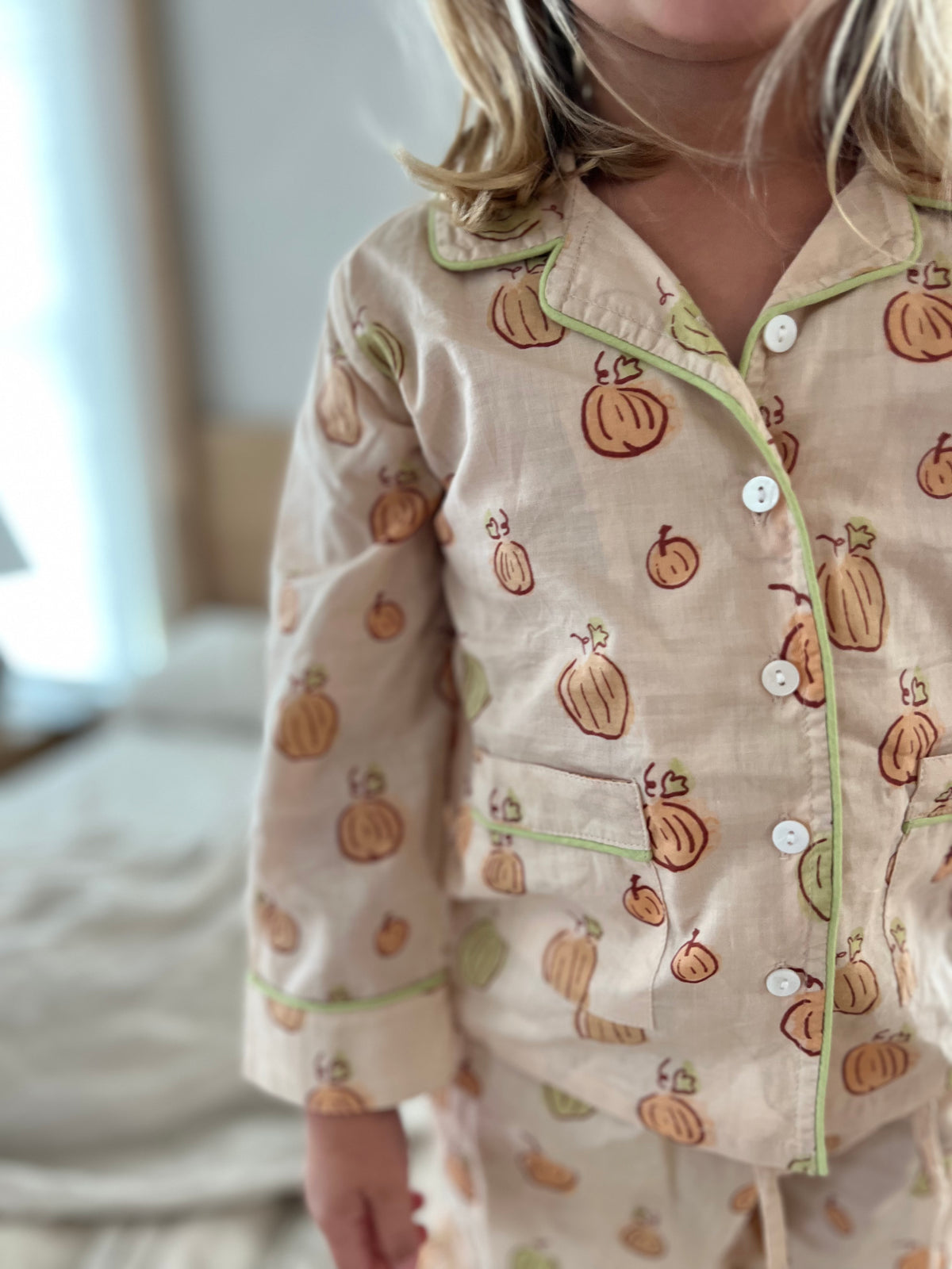 Kid's Classic Pajama Set - Heirloom Pumpkin